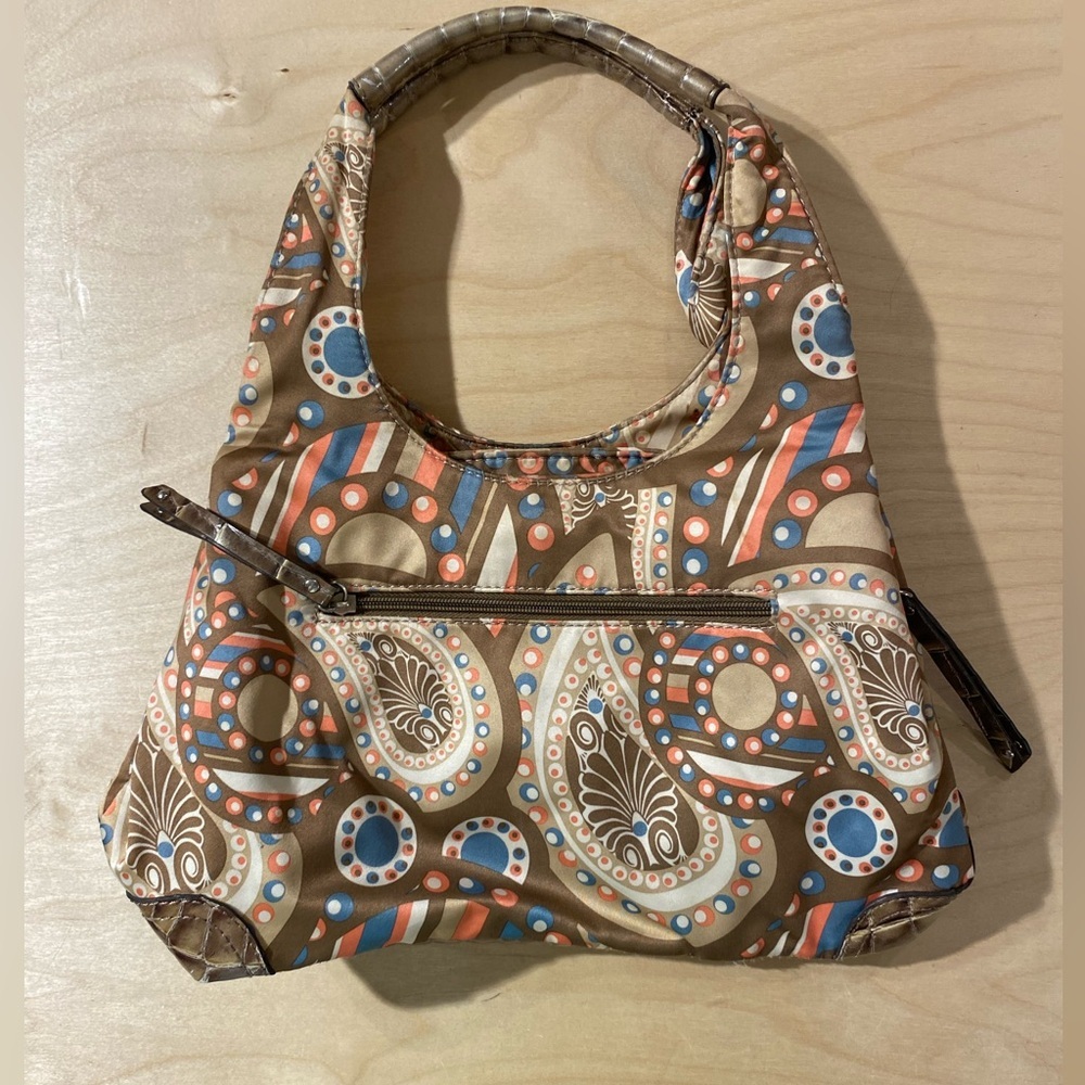 Genna De Rossi Stylish Brown Paisley Women's Bag (C)